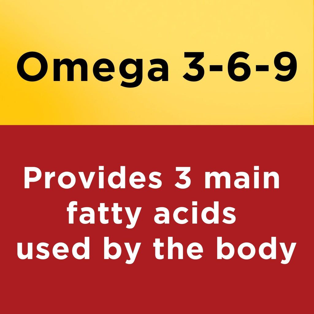 Nature Made Triple Omega 3-6-9 Softgels - Flaxseed, Safflower & Olive Oils | 150 Softgels, 75-Day Supply