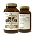HEART & SOIL – Grass-Fed Beef Organ Supplements (Liver, Heart, Kidney, Pancreas & Spleen) – 180 Capsules