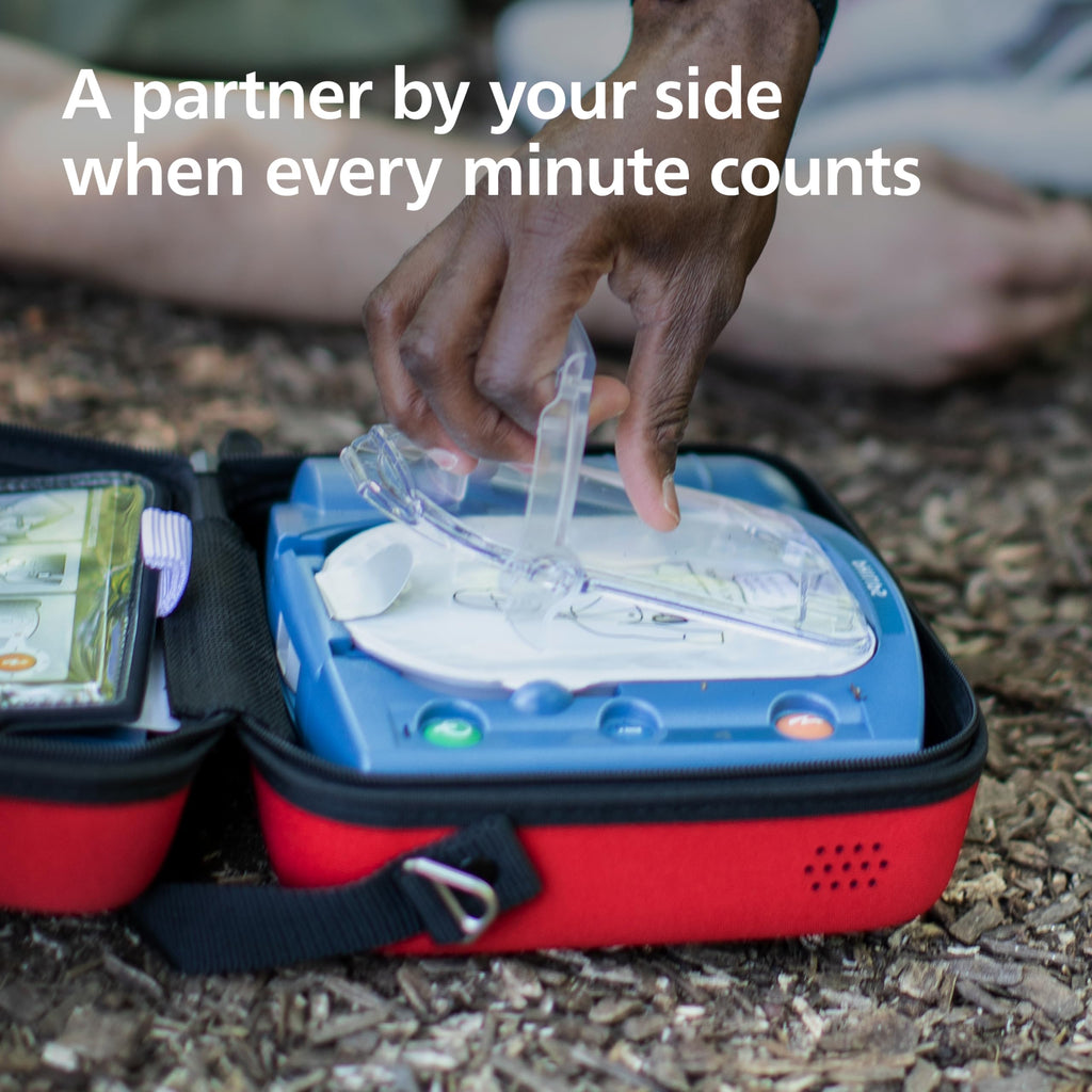 Philips HeartStart OnSite AED Defibrillator with Standard Carry Case (M5066A-C01)