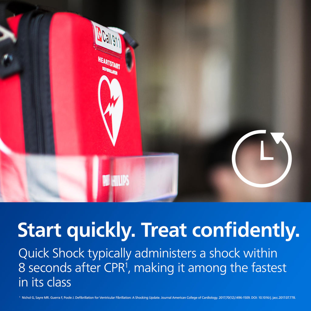 Philips HeartStart OnSite AED Defibrillator with Standard Carry Case (M5066A-C01)
