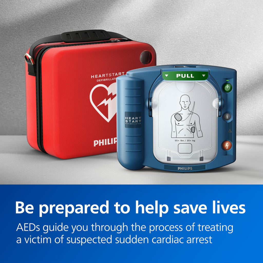 Philips HeartStart OnSite AED Defibrillator with Standard Carry Case (M5066A-C01)
