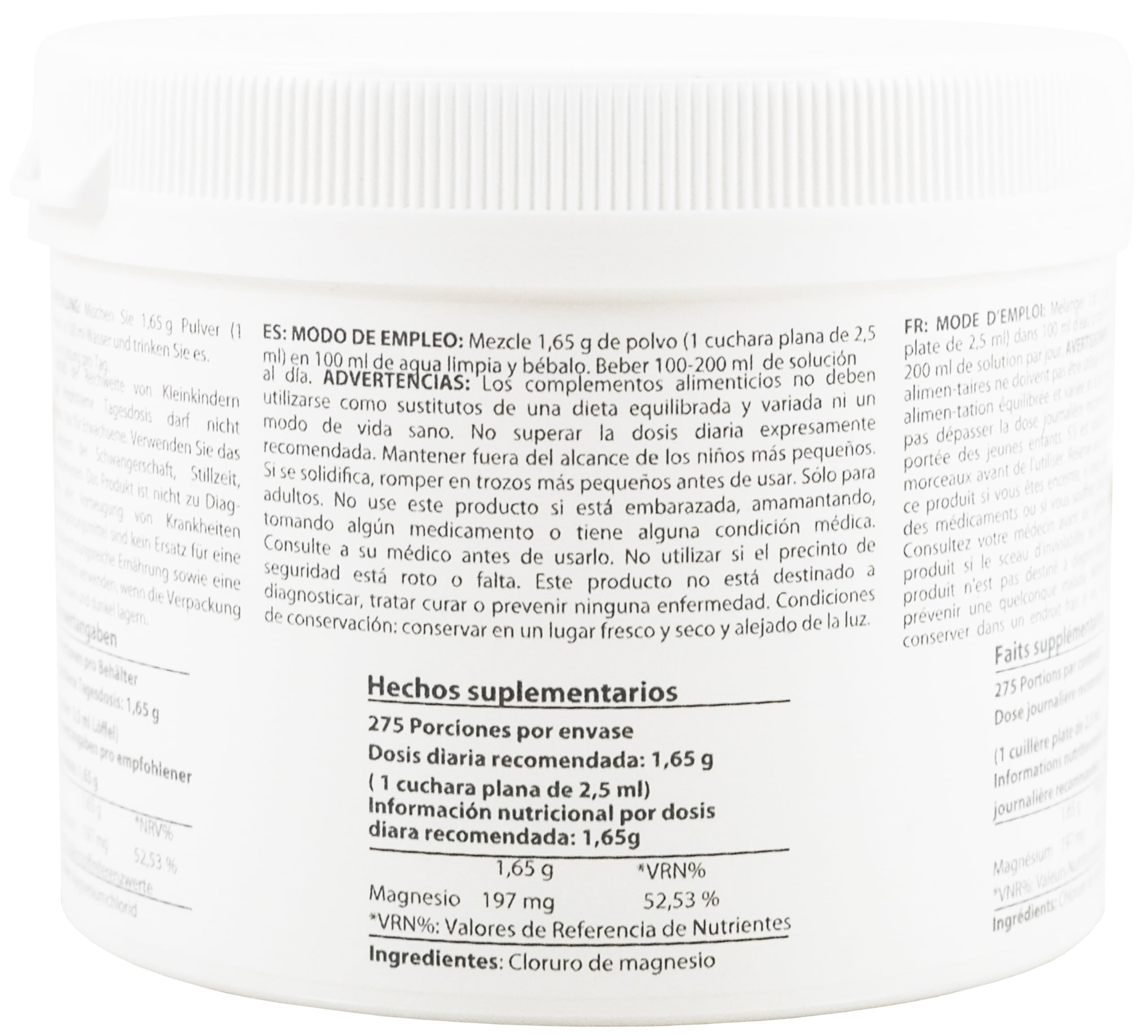 1 Pound Magnesium Chloride Hexahydrate – Pharmaceutical Grade, EUR/BP/USP | Third-Party Tested | Heiltropfen Crystal Powder