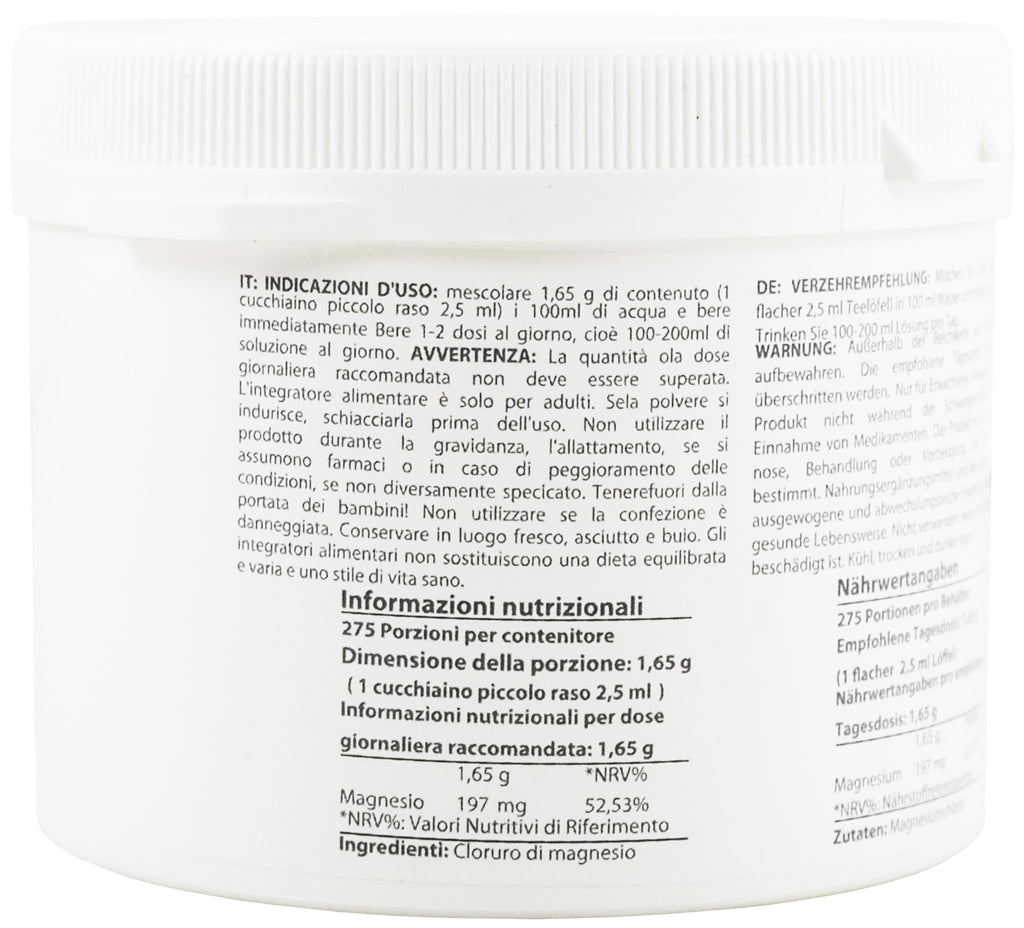 1 Pound Magnesium Chloride Hexahydrate – Pharmaceutical Grade, EUR/BP/USP | Third-Party Tested | Heiltropfen Crystal Powder
