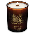 Hemlock Park Amber & Gold Wood Wick Candle – Handcrafted Coconut Wax (7.2 oz, Mission Fig)