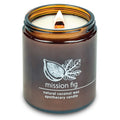 Hemlock Park Crackling Wood Wick Candle – 8 oz, Mission Fig