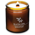 Hemlock Park Crackling Wood Wick Candle - 16 oz Natural Coconut Wax (Lily of The Valley)