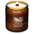 Hemlock Park Crackling Wood Wick Candle | 16 oz | Mission Fig | Natural Coconut Wax