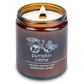 Hemlock Park Crackling Wood Wick Candle – Pumpkin Crème, 8 oz