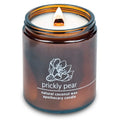 Hemlock Park Crackling Wood Wick Candle - 8 oz Desert Prickly Pear | Coconut Wax