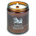 Hemlock Park Crackling Wood Wick Candle – 8 oz Foxtail Fir | Natural Coconut Wax