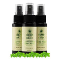 Hemp Daily Active Spray – Organic Hemp Oil with Essential Oils | 2 oz each | 3 Pack | Vegan & Cruelty-Free | THC-Free