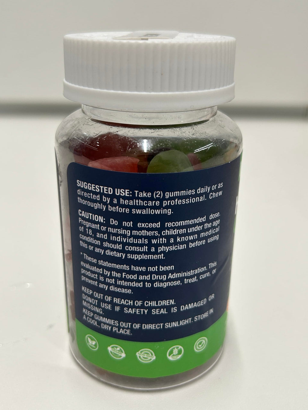 Hemp Gummies for Sleep, Pain & Anxiety — Organic High Potency Hemp Oil Gummies (2 Packs)