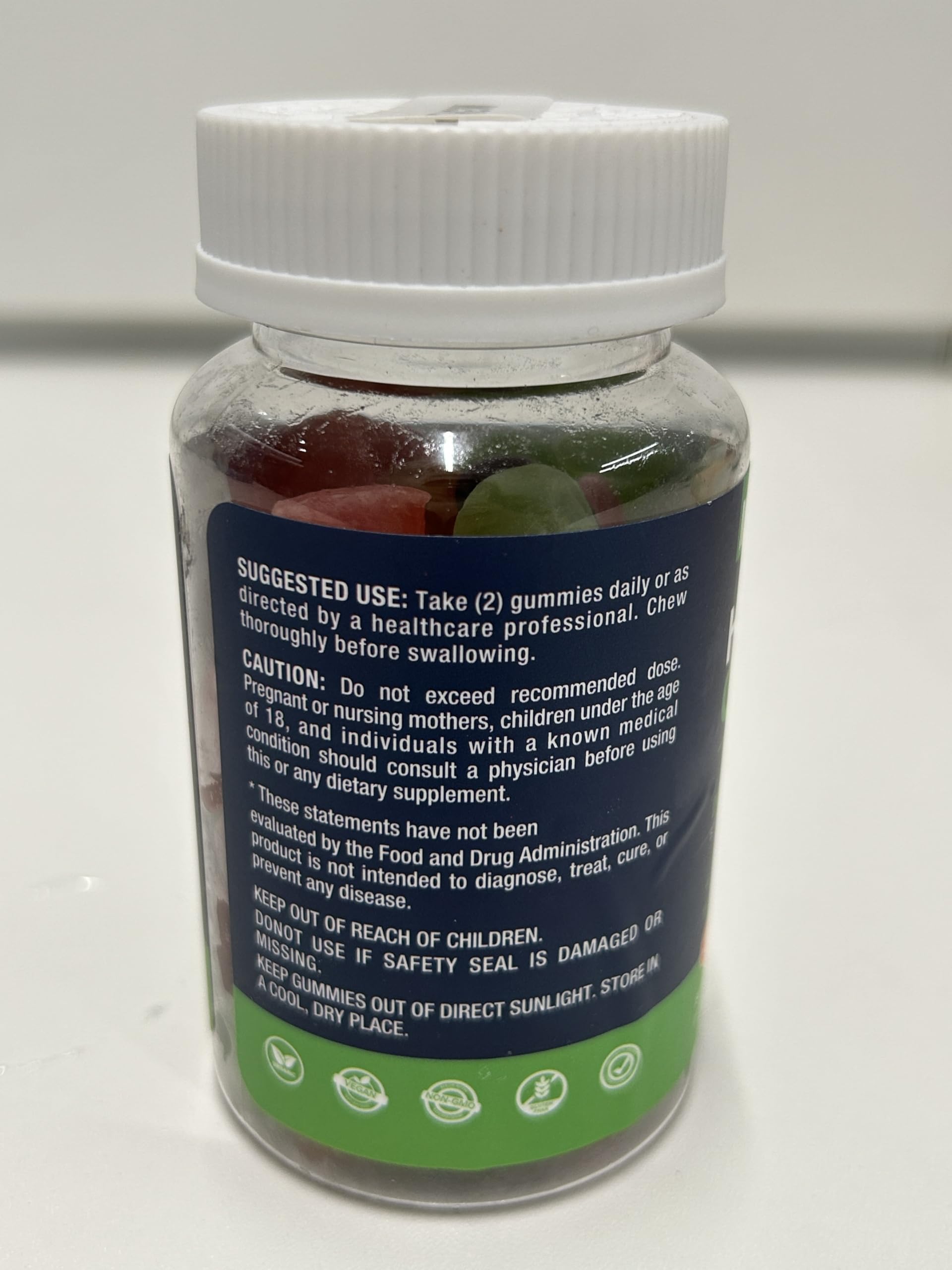 Hemp Gummies for Sleep, Pain & Anxiety — Organic High Potency Hemp Oil Gummies (2 Packs)