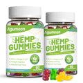 Hemp Gummies 2 Packs - High Potency Relaxing Edibles with Natural Hemp Oil Extract — Vegan, Low Sugar, Non-GMO, 120 Counts