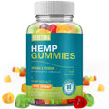 Hemp Gummies for Sleep, Anxiety & Pain - High Potency Organic Hemp Oil Gummies for Adults