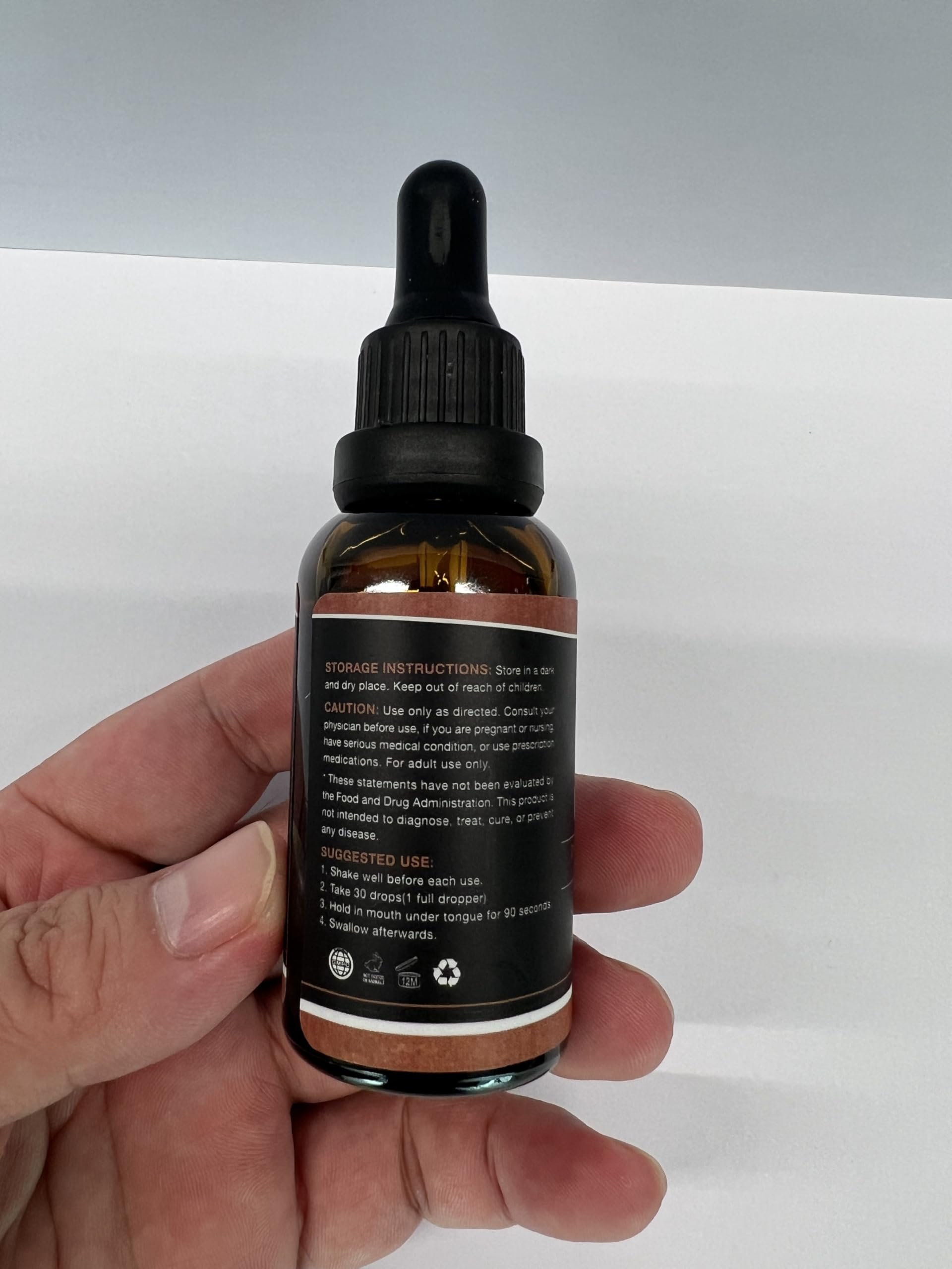Hemp Oil 4-Pack Maximum Strength – Pure CO2 Extract Drops, 100% Natural