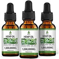 (3-Pack) Hemp Oil Drops High Potency – Sleep, Pain & Anxiety Relief