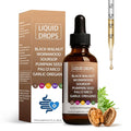 HENGRUNXIN Black Walnut Clove Liquid Drops – Herbal Wellness Support