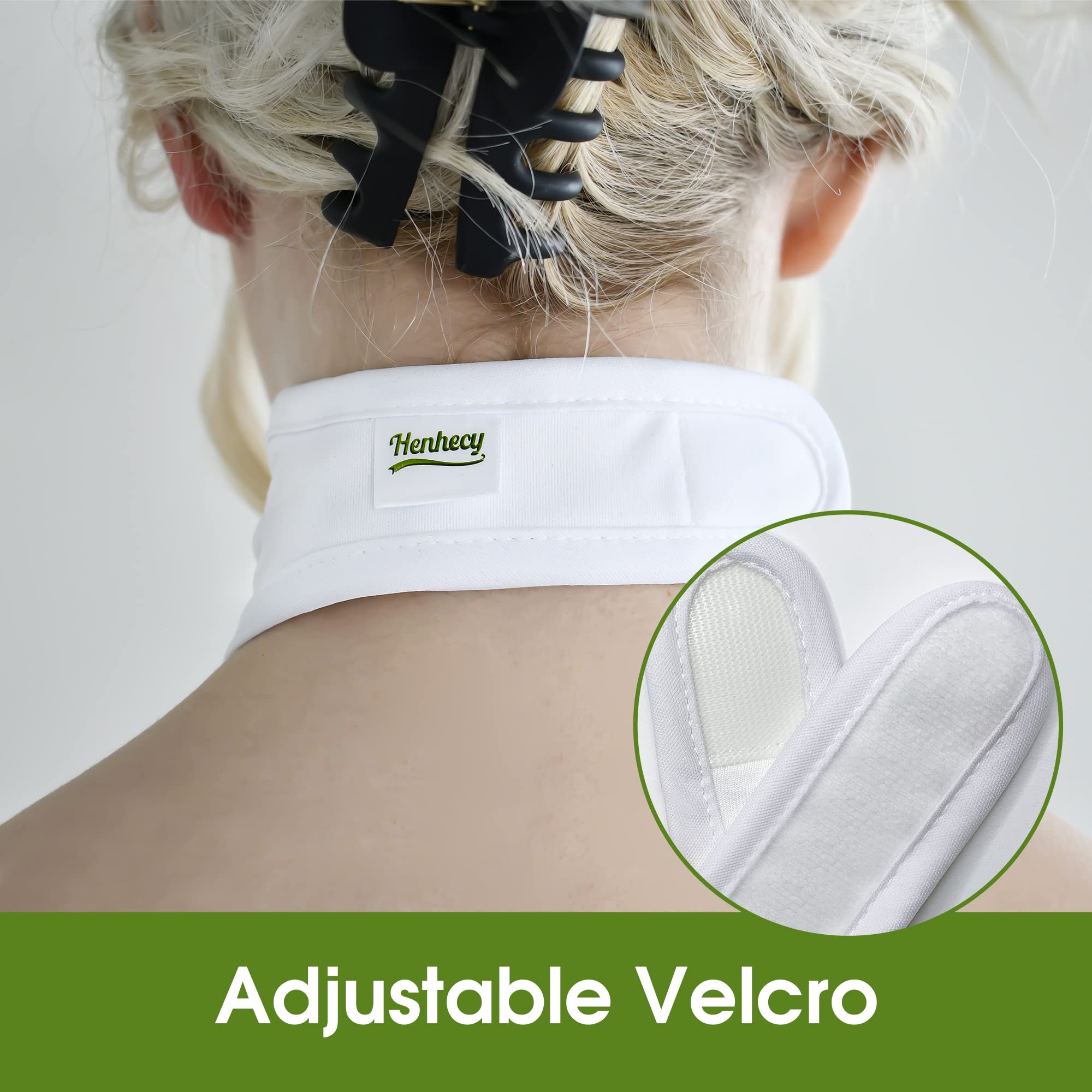 Henhecy Castor Oil Neck Wrap – Thyroid Support, Lymphatic Detox, Inflammation Relief