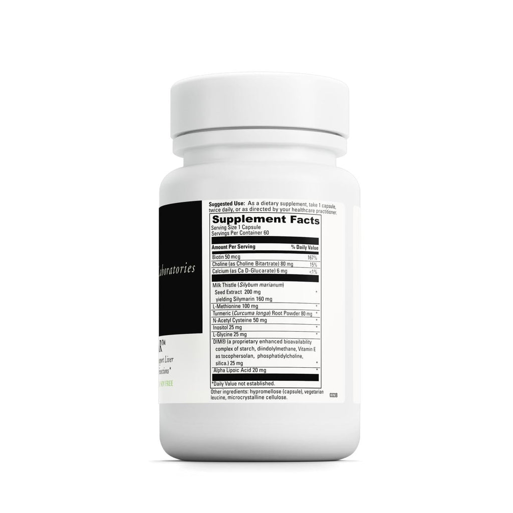 DaVinci Laboratories of Vermont Hepaticlear 60 Count – 2-Phase Liver Detox