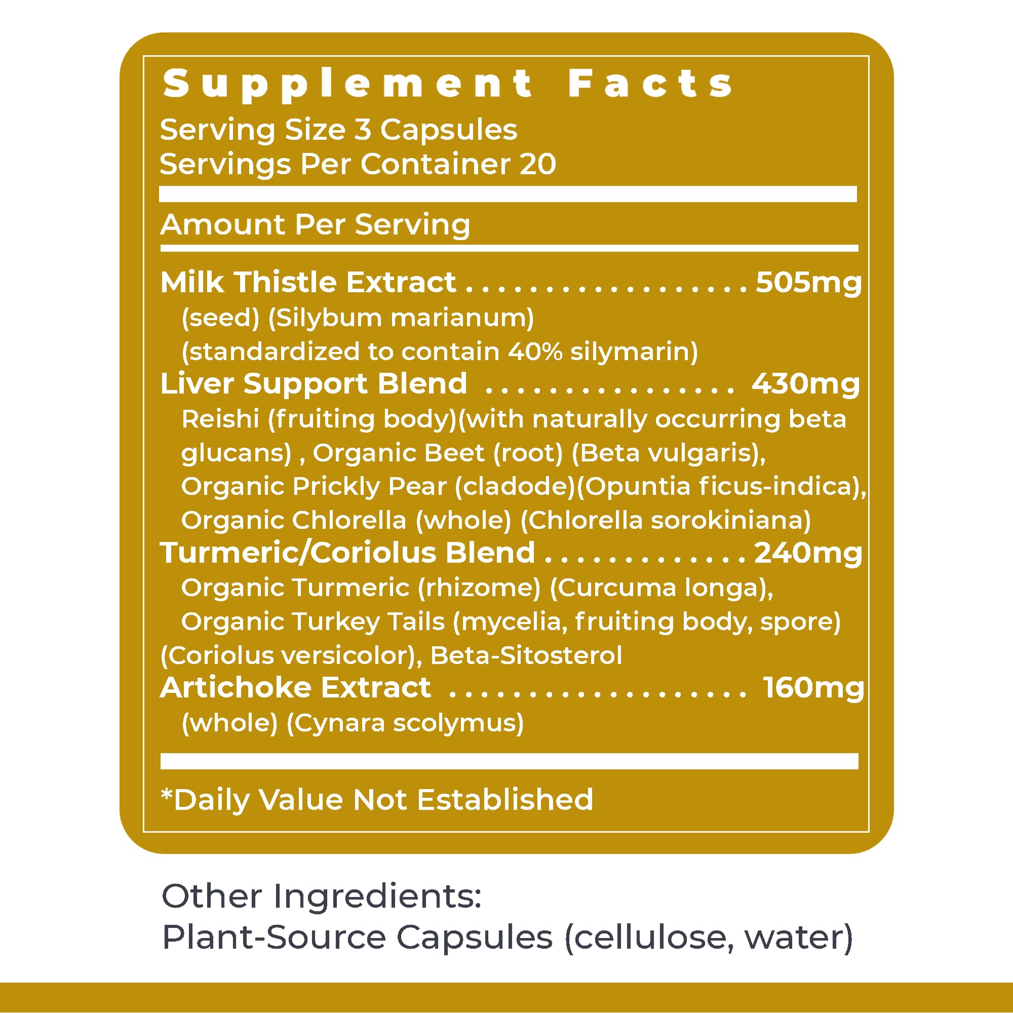HepatoVen by Premier Research Labs - Milk Thistle Liver Support | 60 Veg Capsules