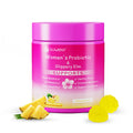 Her Juicy Feminine Probiotics Gummies – Supports pH Balance & Women's Health | Pineapple Flavor, 60 Gummies