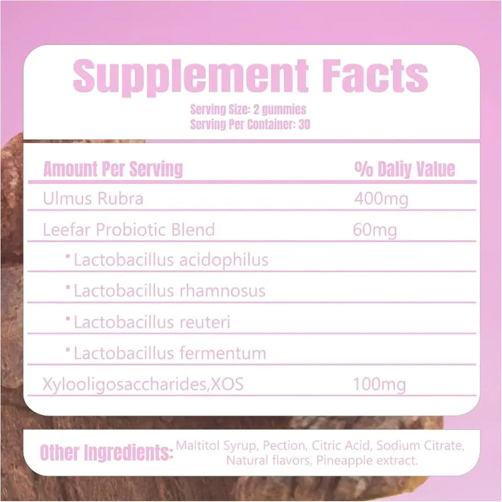 Feminine Probiotics Gummies for Women – Pineapple Flavor | 60 Gummies