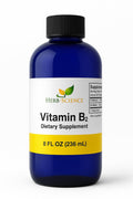 Herb-Science Vitamin B2 Drops – Riboflavin Liquid for Natural Energy and Hair, Skin Support | Non-Alcoholic, 8 Fl oz