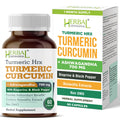 Herbal Destination Turmeric Supplement - Immune Support, Metabolism Booster & Joint Health - 60 Capsules