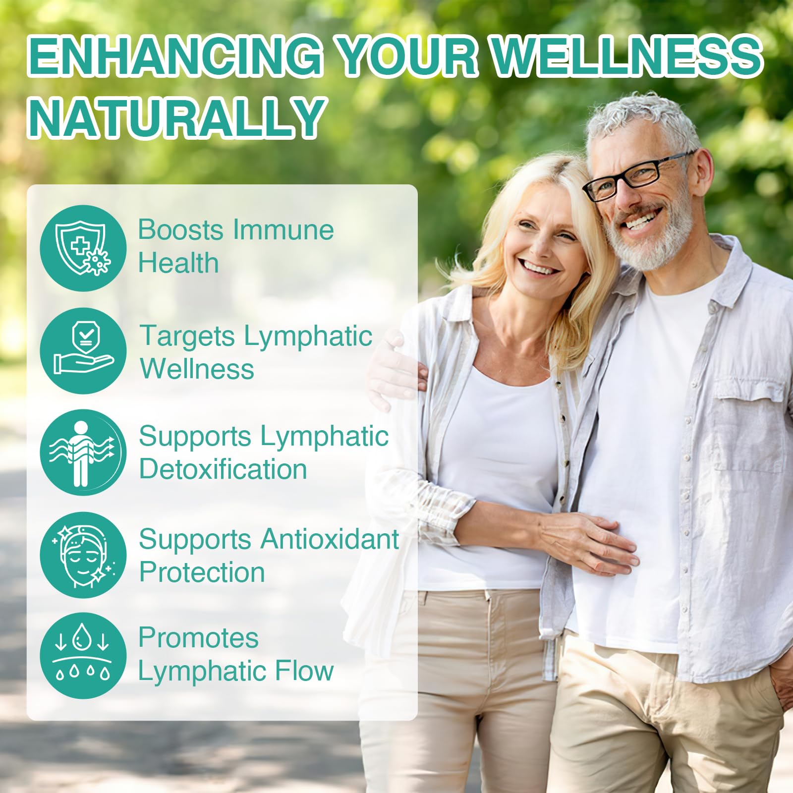 Owegel Liposomal Lymphatic Drainage Drops 2000mg – Immune & Lymphatic Support – Sugar-Free, Alcohol-Free – 2 FL OZ