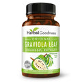 Herbal Goodness Graviola Soursop Capsules 700mg | Organic Non-GMO Guanabana (Guanabana) 60 Count