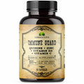 HERBALICIOUS Quinine Immune Guard | Quinine Capsules with Vitamin C, D3 & Zinc – 60 Capsules