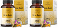 HERBAMAMA Uric Acid Cleanse Capsules - 1200mg Uric Acid Support (Tart Cherry, Milk Thistle, Celery Root) - Vegan, Non-GMO - Pack of 2