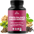 HerbaMe Cortisol Manager – Mood Balance & Energy Support, 120 Capsules