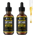 HERBIFY Lions Mane Mushroom Supplement - Immune Support & Focus (2 fl oz, 2 Pack)