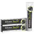 Herbodent Charcoal Toothpaste – 6.53 Oz Pack of 2 | Whitens Teeth & Fresh Breath | No Bleach, No Fluoride