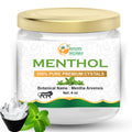 Herbs Botanica Menthol Crystals – 4 oz USP Food Grade, Mentha Arvensis
