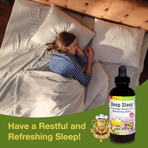 Herbs Etc. Deep Sleep Classic Liquid Extract - Gentle Herbal Sleep Support