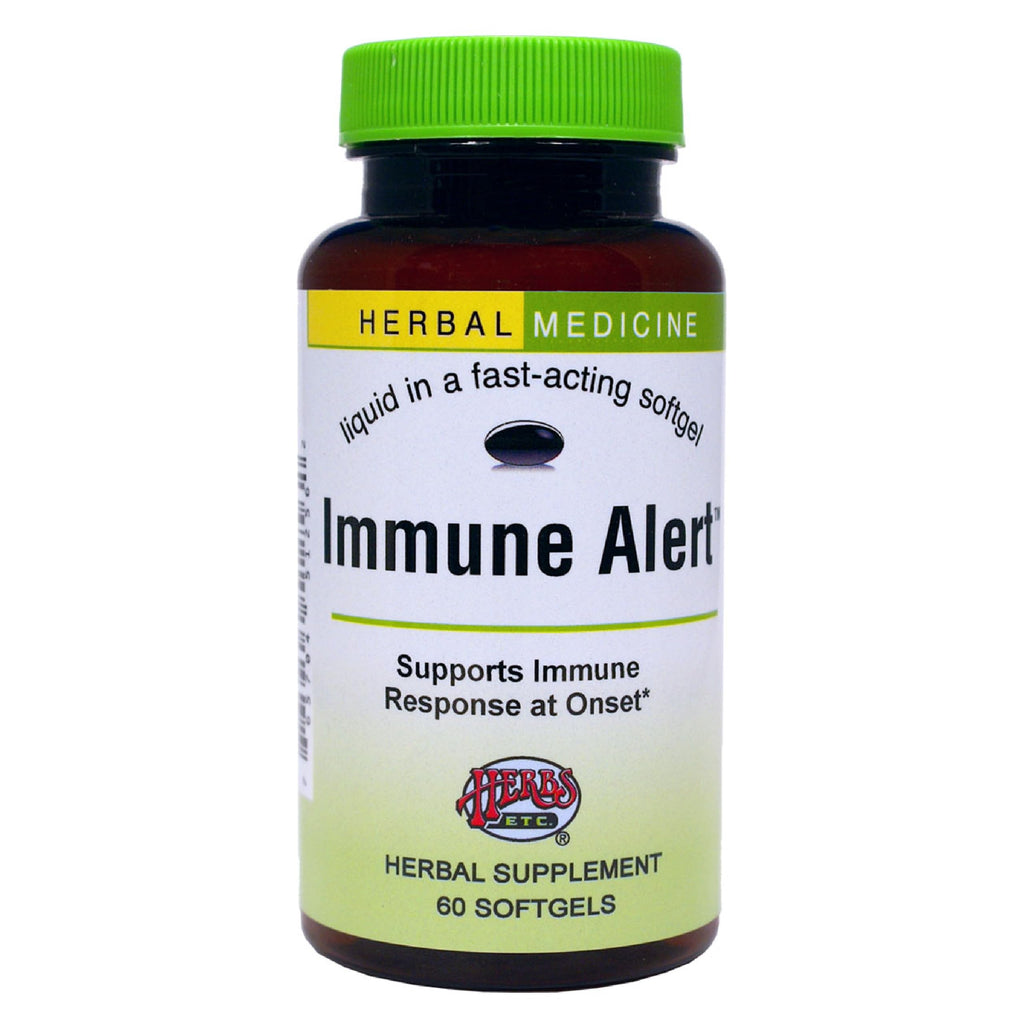 Herbs Etc. Immune Alert 60 ct Softgels | Immune Support