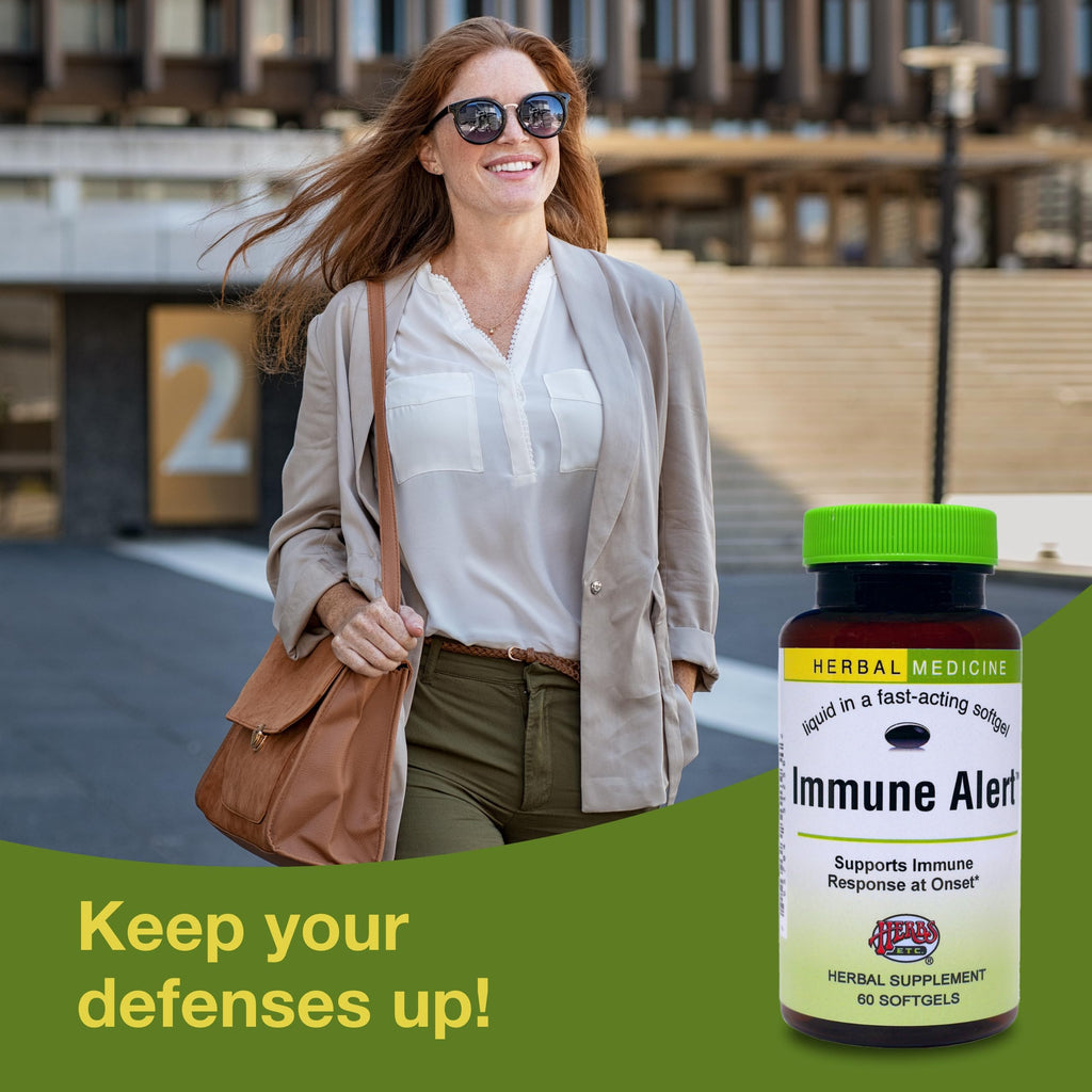 Herbs Etc. Immune Alert 60 ct Softgels | Immune Support