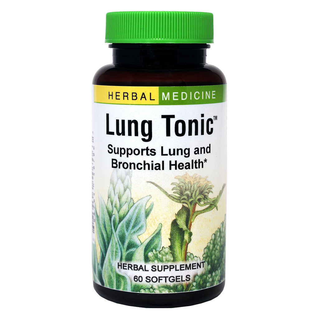 Herbs Etc. Lung Tonic - Lung & Respiratory Support - 60 Softgels