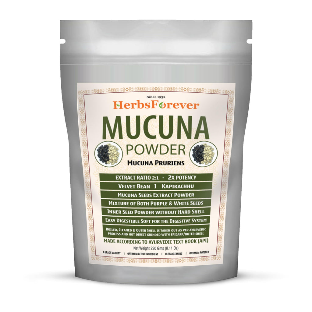 Mucuna Pruriens Kapikachhu Velvet Bean Powder 2X Potency – 230g