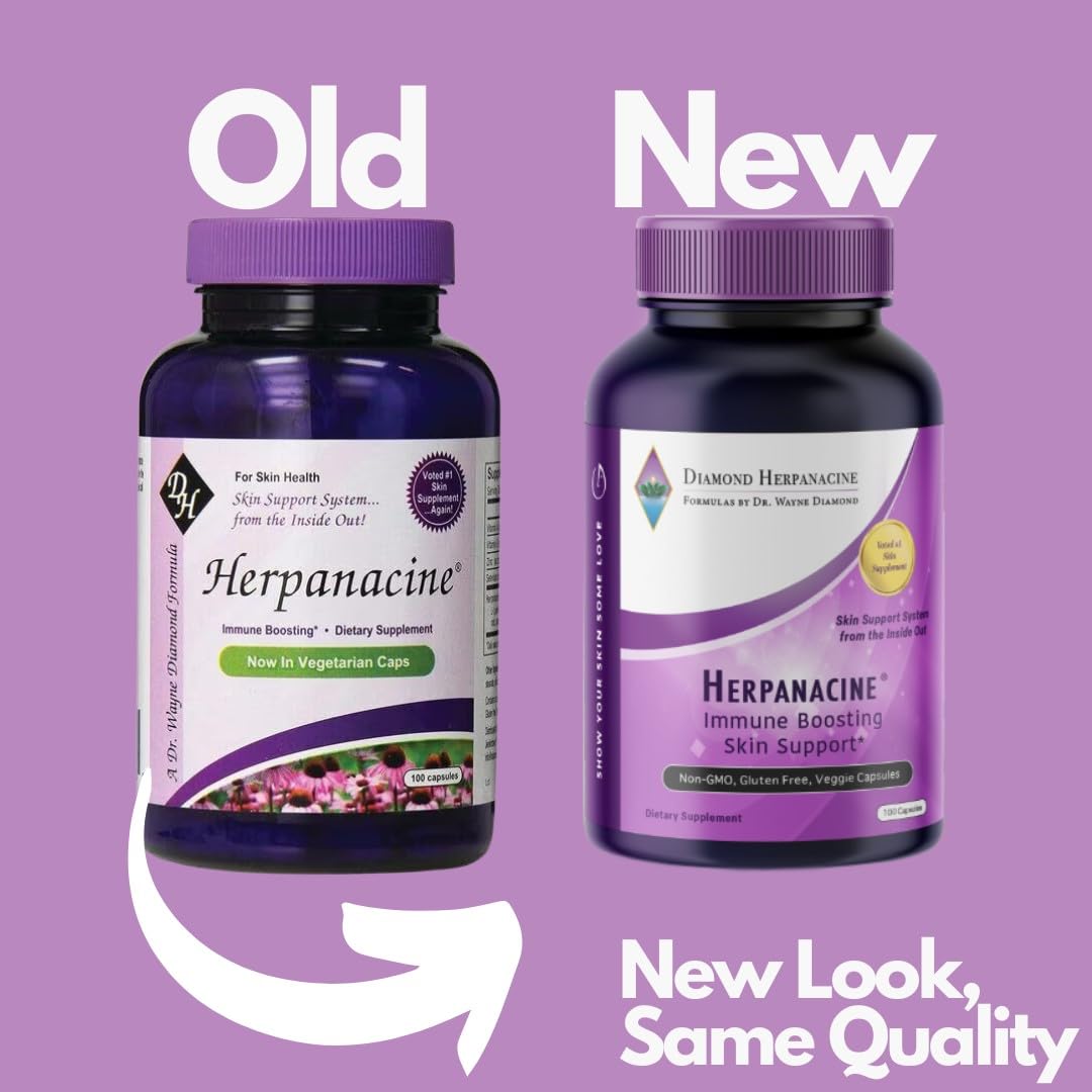Herpanacine Diamond – Natural Skin Care & Immune Support (200 Count)