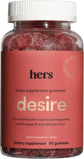 Hers Desire Libido Gummies - Vegan, Gluten Free, 60 Count
