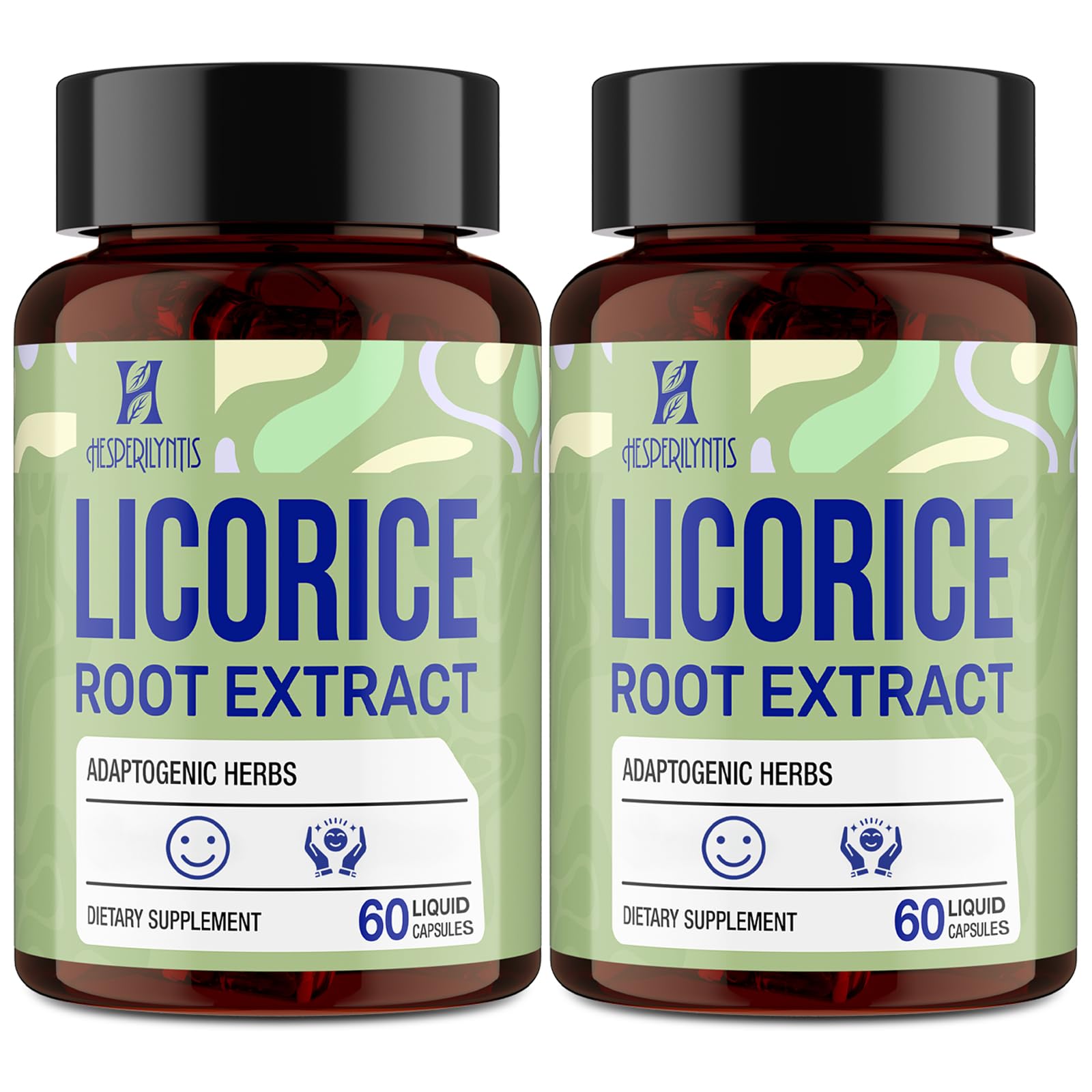 Hesperilyntis Licorice Root Liquid Capsules - Adaptogens for Stress & Sleep | 120 Caps