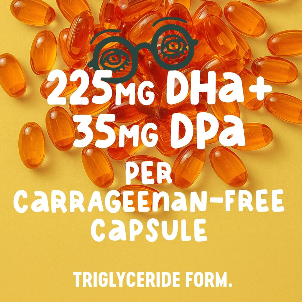 Freshfield Vegan Omega-3 from Algae - Plant-Based DHA + DPA, 3rd-Party Tested
