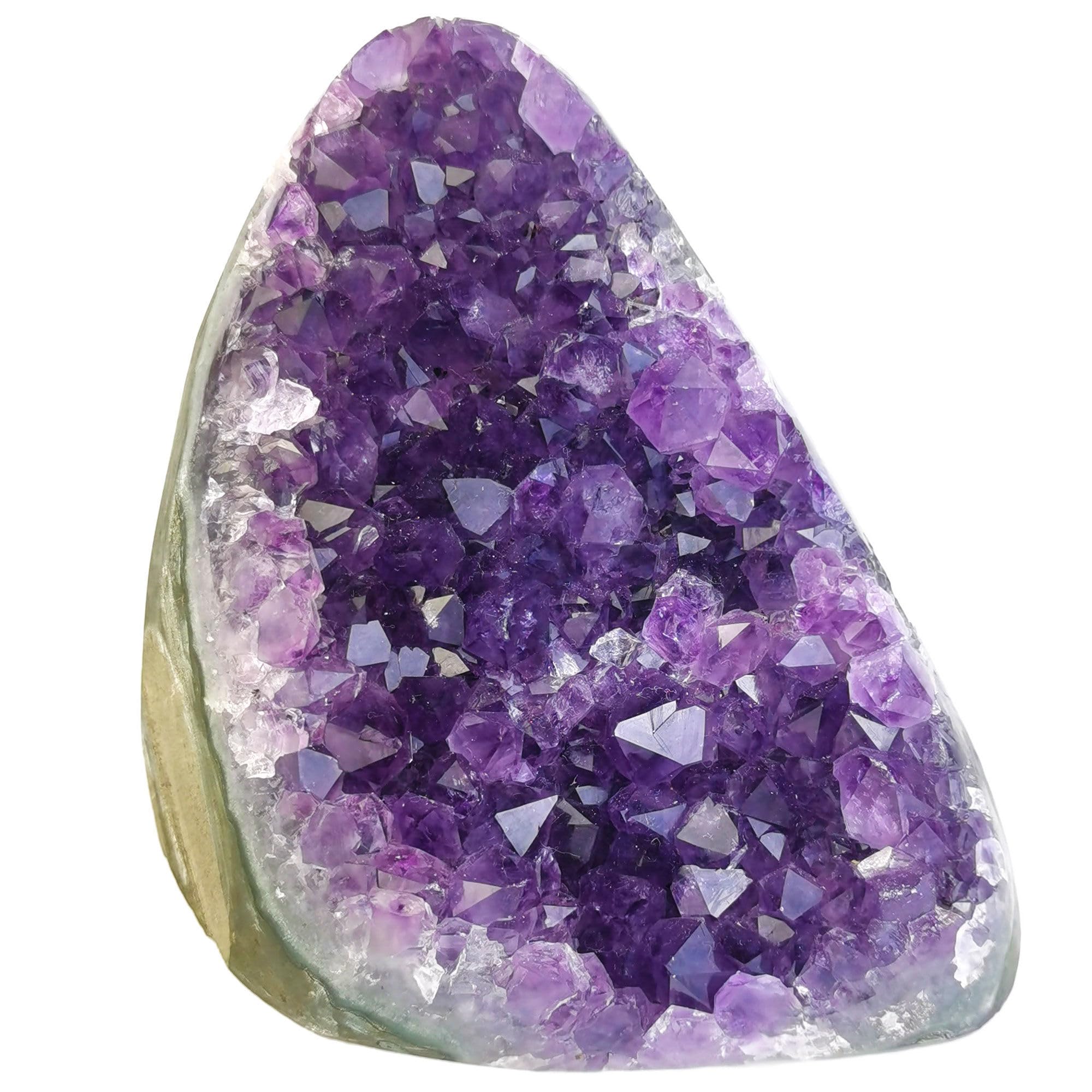 HIBCIGA Amethyst Cluster Geode – Purple Quartz Crystals, 8-9 lb