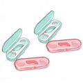 High Toughness Dental Floss Picks 40 Pcs with 4 Storage Cases – Travel, Family, Hotel Use
