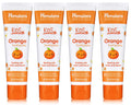 Himalaya Botanique Kids Toothpaste – Herbal Orange Flavor, Fluoride Free, SLS Free, Vegan | 4 Oz x 4 Pack