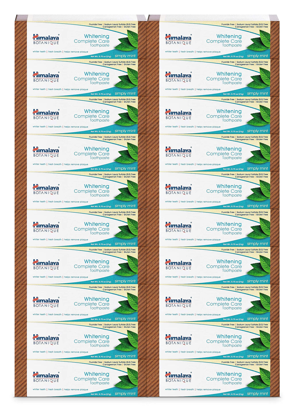 Himalaya Botanique Whitening Complete Care Toothpaste – 20 Pack
